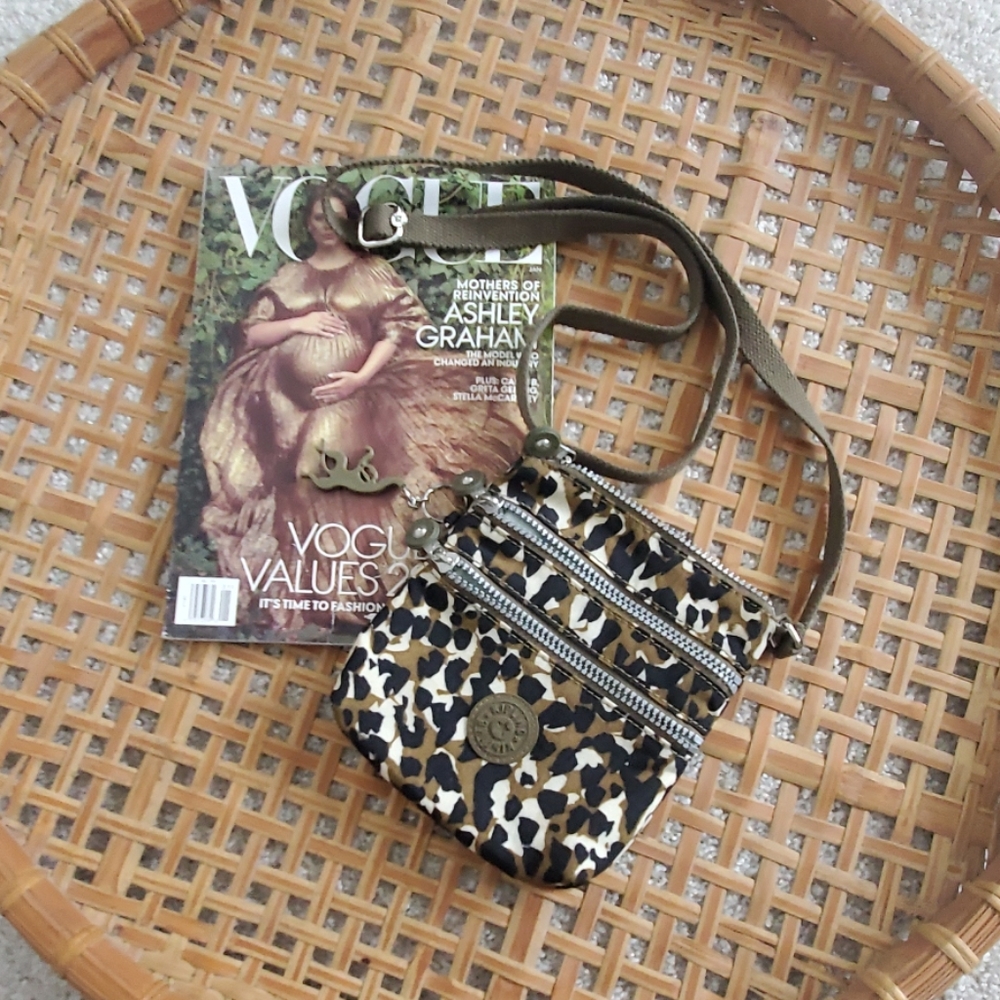 Kipling Bag (Leopard/Camo) - Olive